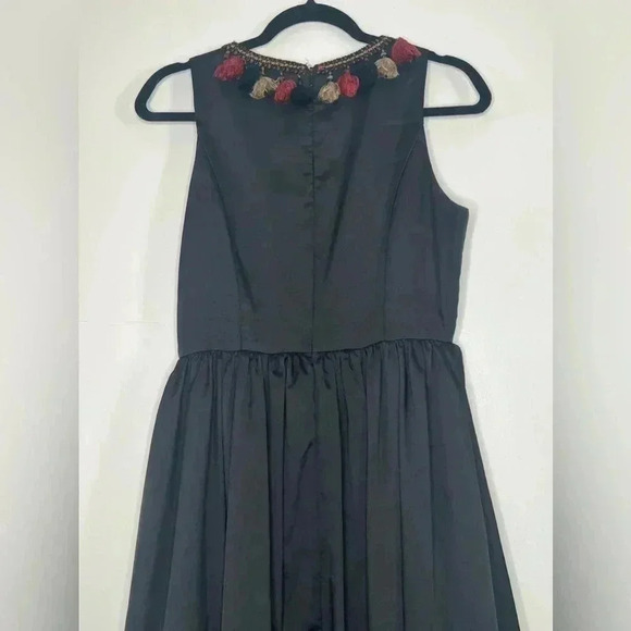 Francesca’s High Low Dress Cutout Waistline Fringes along Neckline and Hemline M - Picture 13 of 14